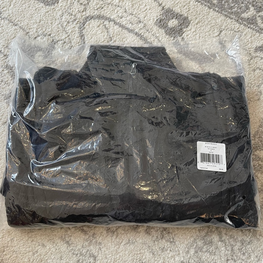 New The North Face size small osito 2 zip up sweater